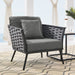 EEI-3054-GRY-CHA Outdoor/Patio Furniture/Outdoor Chairs
