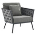 EEI-3054-GRY-CHA Outdoor/Patio Furniture/Outdoor Chairs