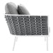 EEI-5565-WHI-GRY Outdoor/Patio Furniture/Outdoor Chairs