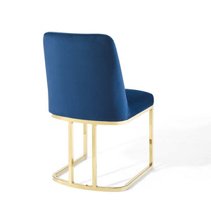 EEI-5569-GLD-NAV Decor/Furniture & Rugs/Chairs