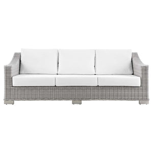 EEI-4842-LGR-WHI Outdoor/Patio Furniture/Outdoor Sofas