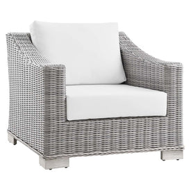 Conway Outdoor Patio Wicker Rattan Armchair