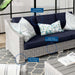 EEI-4842-LGR-NAV Outdoor/Patio Furniture/Outdoor Sofas