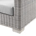 EEI-4842-LGR-GRY Outdoor/Patio Furniture/Outdoor Sofas