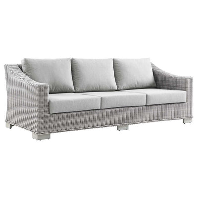 EEI-4842-LGR-GRY Outdoor/Patio Furniture/Outdoor Sofas