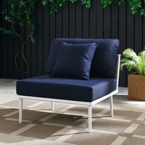 EEI-5568-WHI-NAV Outdoor/Patio Furniture/Outdoor Chairs