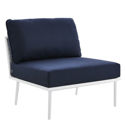 Product Image: EEI-5568-WHI-NAV Outdoor/Patio Furniture/Outdoor Chairs