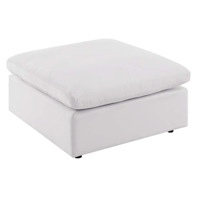 Product Image: EEI-4903-WHI Outdoor/Patio Furniture/Outdoor Ottomans
