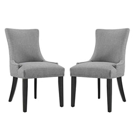 Marquis Fabric Dining Side Chairs Set of 2
