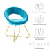 EEI-4681-GLD-BLU Decor/Furniture & Rugs/Chairs