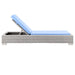 EEI-4843-LGR-LBU Outdoor/Patio Furniture/Outdoor Chaise Lounges