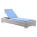 EEI-4843-LGR-LBU Outdoor/Patio Furniture/Outdoor Chaise Lounges