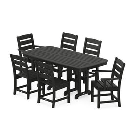 Lakeside Seven-Piece Dining Set - Black