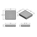 FP-CUSH270OR-OC Outdoor/Outdoor Accessories/Patio Furniture Accessories