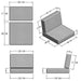 FP-CUSH261C-OC Outdoor/Outdoor Accessories/Patio Furniture Accessories