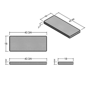 FP-CUSH415DLS-CB Outdoor/Outdoor Accessories/Patio Furniture Accessories