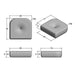 FP-CUSH100C-CC Outdoor/Outdoor Accessories/Patio Furniture Accessories