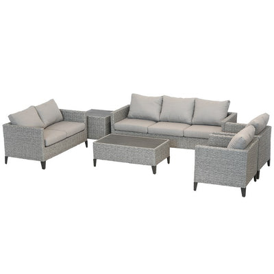 Product Image: LM50-LTW07-6P Outdoor/Patio Furniture/Patio Conversation Sets