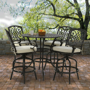 LM50-LTW12-5P Outdoor/Patio Furniture/Patio Dining Sets
