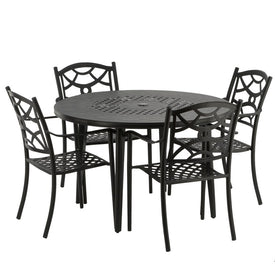 Darby Collection Five-Piece All-Weather Dining Set