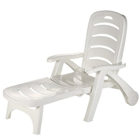 All-Weather Folding Chaise Lounge