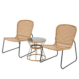 Cascais Collection Three-Piece All-Weather Chat Set