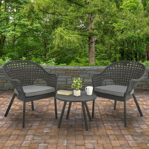 SV42-30036-GY Outdoor/Patio Furniture/Patio Conversation Sets