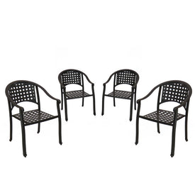 Bourton Collection Four-Piece All-Weather Chair Set