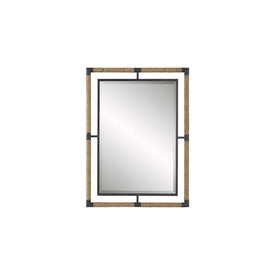 Melville Iron and Rope Wall Mirror