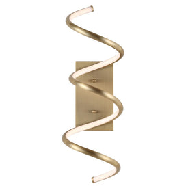 Scribble LED Wall Sconce - Gold