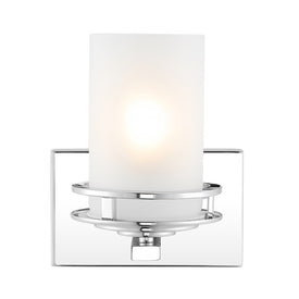 Fairfax Single-Light Bathroom Wall Sconce - Chrome