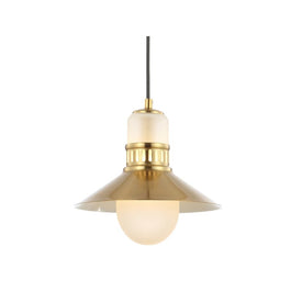Colin Single-Light LED Pendant - Brass Gold