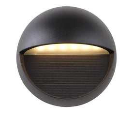 Orbe LED Outdoor Wall Sconce - Black