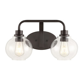 Sandrine Two-Light LED Bathroom Vanity Fixture - Oil Rubbed Bronze