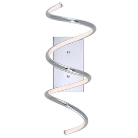 Scribble LED Wall Sconce - Chrome