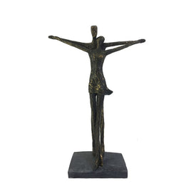 Polyresin Titanic-Inspired Sculpture - Bronze