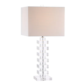 June Crystal Table Lamp - Clear