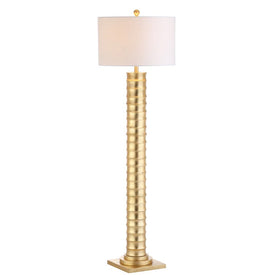 Serena Floor Lamp - Gold Leaf