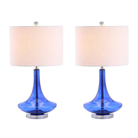 Cecile Table Lamps Set of 2 - Cobalt Blue