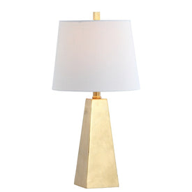 Owen Resin Table Lamp - Gold Leaf