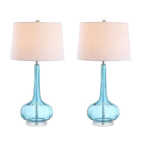 Bette Table Lamps Set of 2 - Aqua