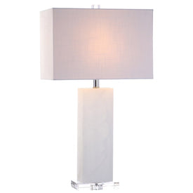 Tiggie Table Lamp - White Alabaster