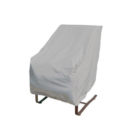 Protective Cover for High-Back Chair with Elastic