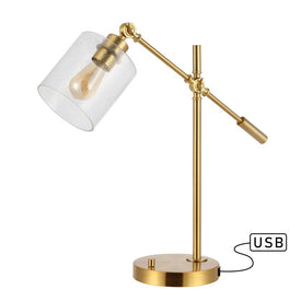 Kathryn LED Task Lamp - Brass Gold