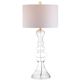 Madeline Glass Table Lamp - Clear