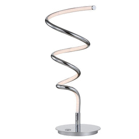 Scribble LED Table Lamp - Chrome