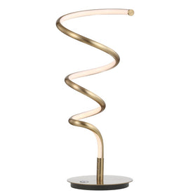 Scribble LED Table Lamp - Gold