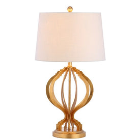 Sebastian Metal Table Lamp - Gold Leaf