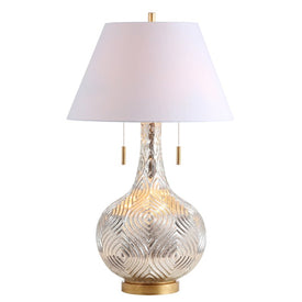 Highland Table Lamp - Mercury Silver and Gold