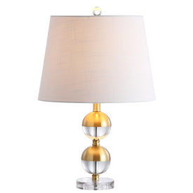 Jules Table Lamp - Brass Gold and Clear